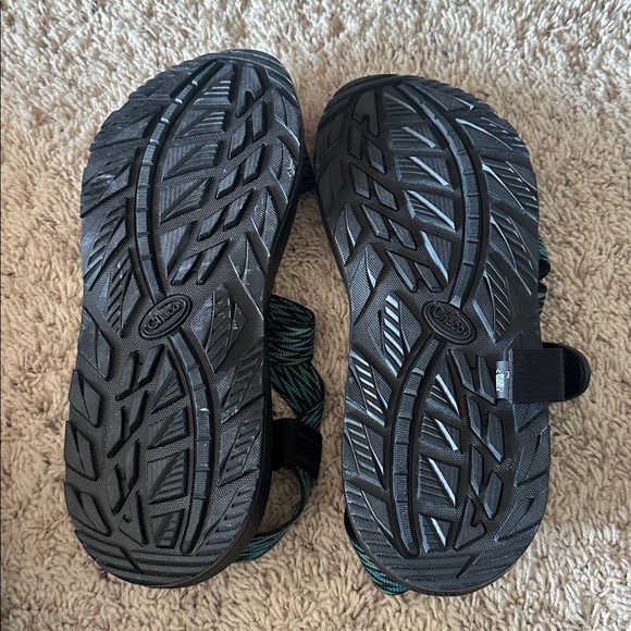 Chaco Squall Green Z/q Outdoor Sandals Sz 11 New